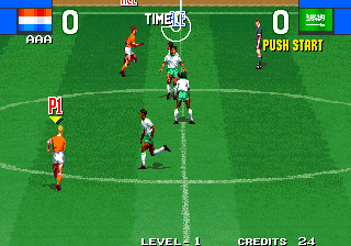 Super Sidekicks 2 screenshot 3 for Neo Geo CD